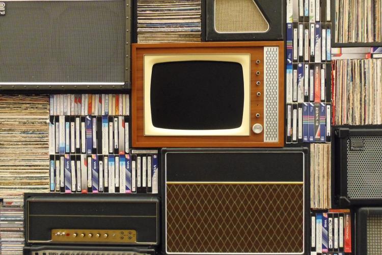 vintage tv and film media