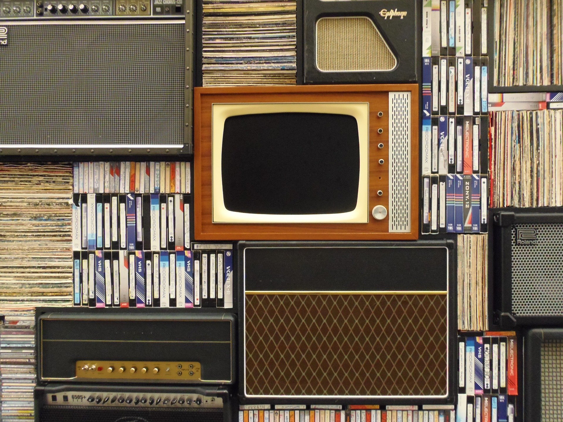 vintage tv and film media