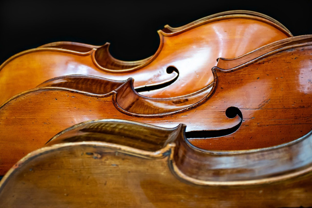 three cellos