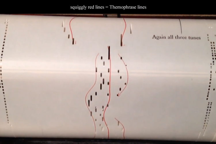screenshot from video of piano roll